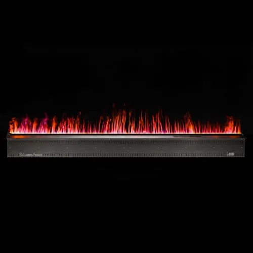 Встраиваемый электрический 3D-камин FireLine 2400 Blue