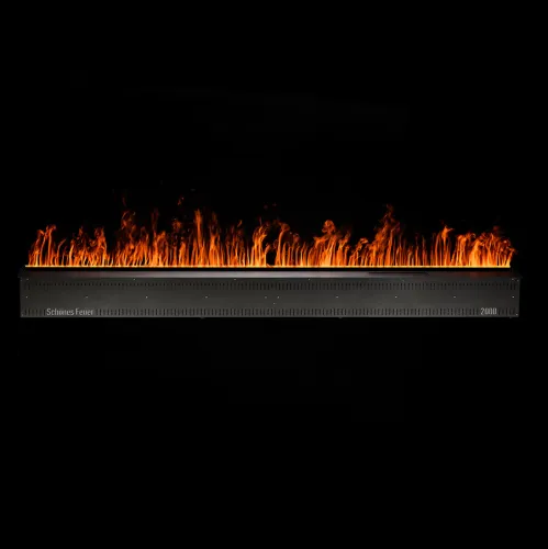 Встраиваемый электрический 3D-камин FireLine 2000 Blue Pro (с эффектом cинего пламени)
